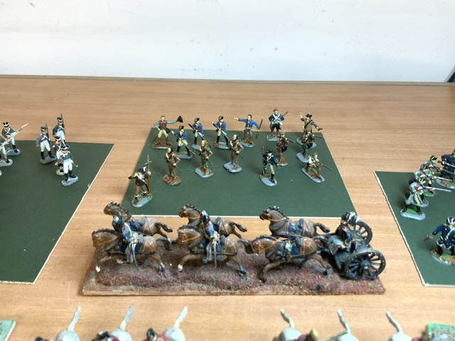 QUANTITY OF MINIATURE MILITARY FIGURES MOUNTED AS BATTLE SCENES - Image 4 of 4