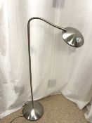 CHROME FLOOR STANDING ANGLEPOISE LAMP