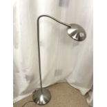 CHROME FLOOR STANDING ANGLEPOISE LAMP