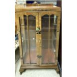 CHINOISERIE DISPLAY CABINET; 126 X 72CM