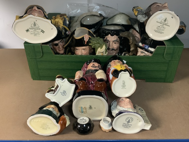 LARGE QUANTITY OF TOBY JUGS, ROYAL DOULTON, SYLVAC, SHORTER AND SONS AND MORE - Image 2 of 2