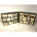 AN EARLY 20TH CENTURY PHOTOGRAPH ALBUM, MOSTLY MILITARY IMAGES INCLUDING FAMILY AND MILITARY LIFE,