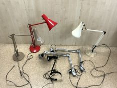 QUANTITY OF ANGLEPOISE LAMPS