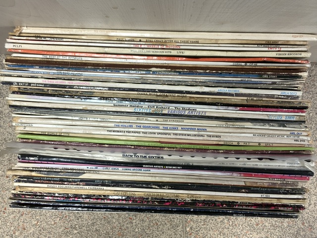 LARGE QUANTITY OF ALBUMS, LPS, VINYL RECORDS, EAGLES, MOODY BLUES, CAROL KING, KIRSTY MACCOLL, - Image 4 of 4