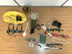 1964 ACTION MAN WITH CLOTHING AND ACCESSORIES