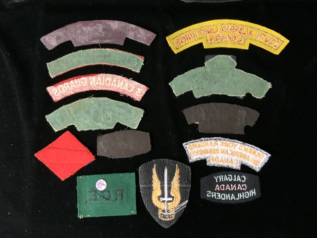 A QUANTITY OF CANADIAN MILITARY CLOTH BADGES INCLUDING LOYAL EDMONTON REGIMENT, SOUTH ALBERTA - Image 2 of 2