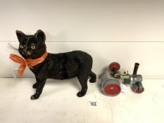 EARLY MODEL CAT [A/F] NEEDS ATTENTION TO MAKING A NOISE MARKED (FOREIGN); 31CM WITH A MAMOD