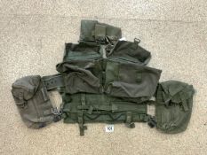 1970S ARMY WEBBING TACTICAL GEAR