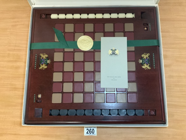 BOXED NOBLE GAMES (CHECKERS) OR (DRAUGHTS)