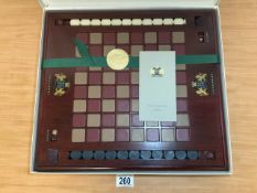 BOXED NOBLE GAMES (CHECKERS) OR (DRAUGHTS)