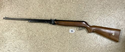 THE WEBLEY MARK 3 (27772) 22 AIR RIFLE; GOOD CONDITION