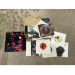 7 INCH SINGLES - WATERBOYS, THE ALARM, SPEAR OF DESTINY, IGGY AND THE STOOGES AND MORE