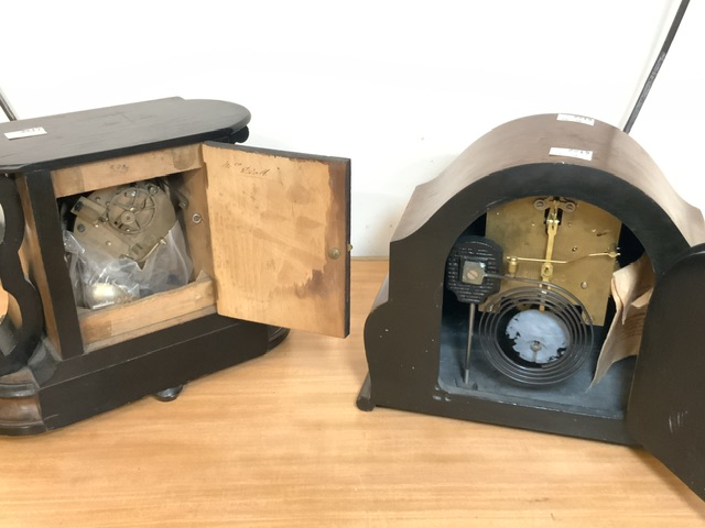TWO MANTEL CLOCKS, JAPY FRERES AND ENFIELD - Image 2 of 2