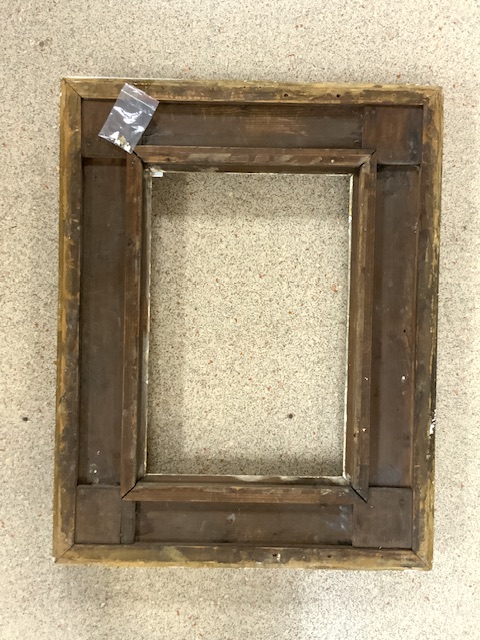 19TH CENTURY WOOD AND PLASTER PICTURE FRAME 73 X 57CM - Image 2 of 2