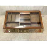 LARGE HENRI WINTERMANS ADVERTISING DESK TOP DISPLAY CIGAR CABINET 96 X 58CM