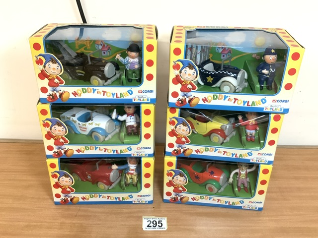 SIX BOXED CORGI TOYS NODDY THEME