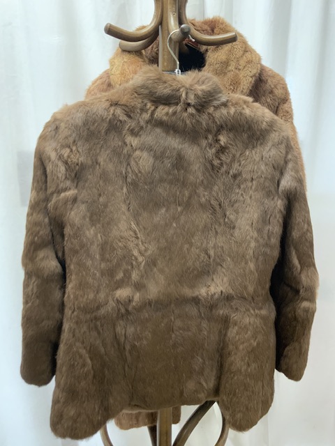 TWO VINTAGE FUR COATS - Image 2 of 4