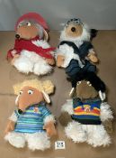 FOUR WOMBLES FROM 1990s INCLUDING UNCLE BULGARIA