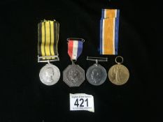 A COLLECTION OF MILITARY SERVICE MEDALS COMPRISING; AFRICA GENERAL SERVICE MEDAL WITH KENYA CLASP;