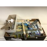 BOXED MODEL MILITARY AIRCRAFTS BY MATCHBOX, REVELL, AIRFIX AND MORE