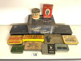 VINTAGE METAL TINS