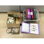 LARGE QUANTITY OF WORLDWIDE STAMP ALBUMS INCLUDING LOOSE STAMPS