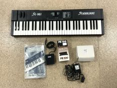 STUDIOLOGIC SL-161 KEYBOARD WITH ACCESSORIES