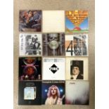 ALBUMS, LPS, VINYL, LED ZEPPLIN, PETER FRAMPTON, THE CURE, FACES, THE JAM AND MORE