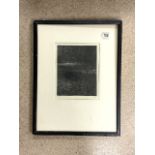HENRY MOORE LITHOGRAPH 'LULLABY'; FRAMED AND GLAZED; PROVENANCE ON VERSO; 48.5 X 63CM