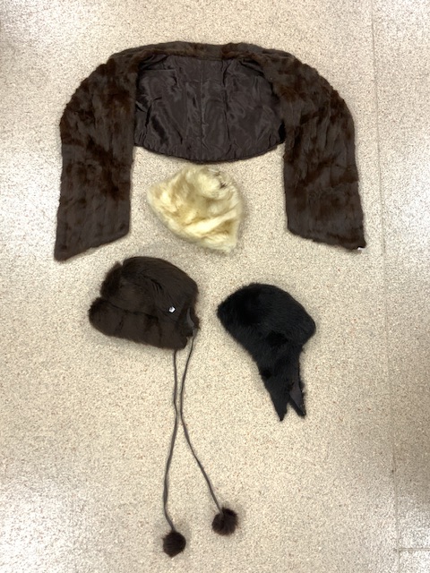 EIGHT FUR CLOTHING ITEMS INCLUDING SIX FULL-LENGTH; FULLY-LINED COATS; BROWN & BEIGE COLOURS, A - Image 12 of 12