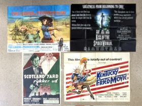 FILM POSTERS, KISS OF THE SPIDER WOMAN, KENTUCKY FRIED MOVIE AND MORE