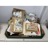LARGE COLLECTION OF STAMPS INCLUDES EARLY PIECES