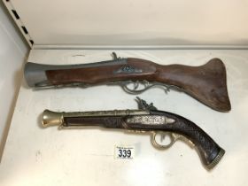 TWO REPRODUCTION PISTOLS