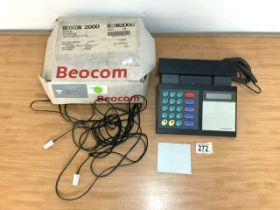 ORIGINAL BOXED BEOCOM 2000 BANG & OLUFSEN TELEPHONE INCLUDES BATTERIES AND INSTRUCTIONS
