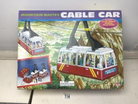 VINTAGE BOXED MOUNTAIN MASTER CABLE CAR BY ES TOYS