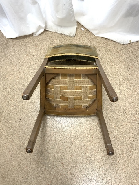 QUEENS CORONATION 1953 CHAIR LIMED OAK No 154, MARKED TO BASE HANDS & SONS, ER CORONATION - Image 3 of 6