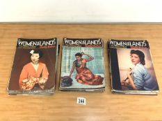 1930S ADULT MAGAZINES THIRTY SIX IN TOTAL 'WOMEN OF ALL LANDS'
