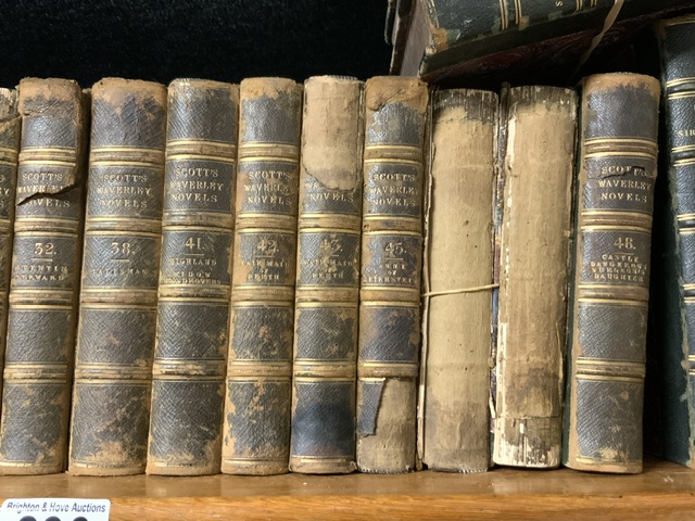 PART SET OF SCOTT'S WAVERLEY NOVELS; 22 IN TOTAL WITH LIFE OF SIR WALTER SCOTT; 7 IN TOTAL - Image 3 of 4