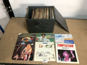 MIXED SINGLES, VINYL, ELO, LIONEL RICHIE, THIN LIZZY, HOT CHOCOLATE, BEE GEES, HEAVEN 17 AND MORE