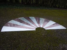 LARGE SUN RAY MIRROR INCLUDES PINK SECTIONS