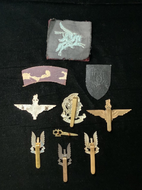 A QUANTITY OF MILITARY METAL AND CLOTH CAP BADGES, INCLUDING; SAS, ARTISTS RIFLES AND MORE - Image 3 of 3