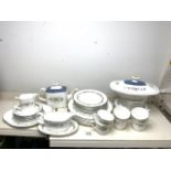 ROYAL DOULTON PART DINNER AND TEA SERVICE 'PASTORALE' PATTERN