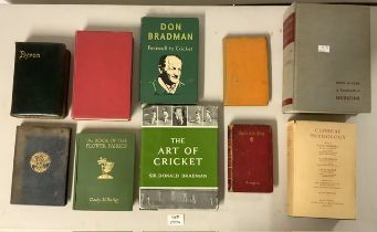 VINTAGE BOOKS - CECIL & LOEB 'A TEXTBOOK OF MEDICINE, BYRON'S POETICAL WORKS 1917 AND MORE
