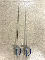 PAIR OF CLASSIC SPORT - FENCING SABRES