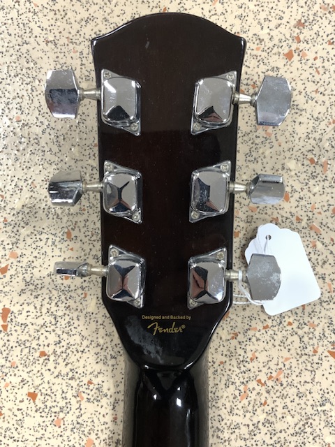 SQUIRE "FENDER" ACOUSTIC GUITAR - Image 6 of 7