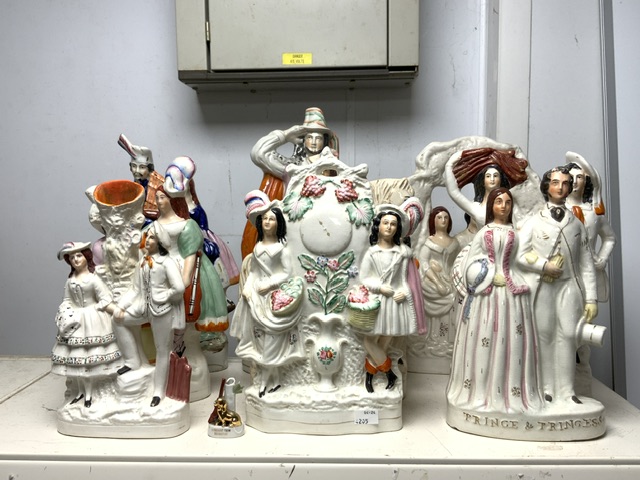 LARGE QUANTITY OF STAFFORDSHIRE FIGURES - Image 2 of 4