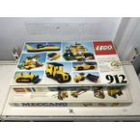 VINTAGE BOXED LEGO; '912' AND BOXED MECCANO 'NO 5'