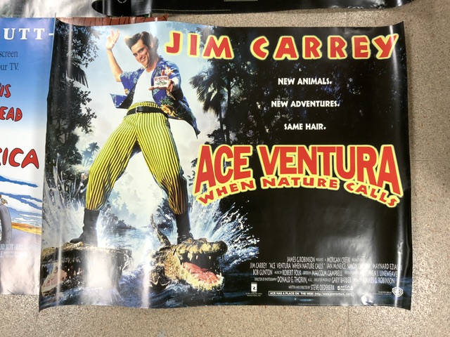 FILM POSTERS - THE LOST WORLD, INTERVIEW WITH THE VAMPIRE, BEAVIS AND BUTT-HEAD DO AMERICA, ACE - Image 7 of 9
