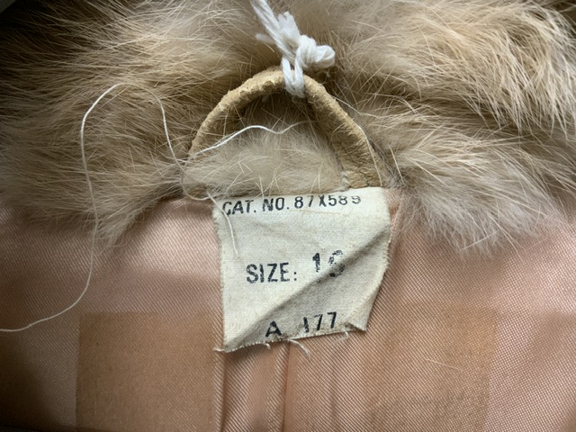 EIGHT FUR CLOTHING ITEMS INCLUDING SIX FULL-LENGTH; FULLY-LINED COATS; BROWN & BEIGE COLOURS, A - Image 5 of 12