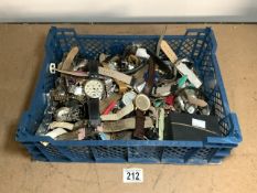 QUANTITY OF MIXED USED WATCHES
